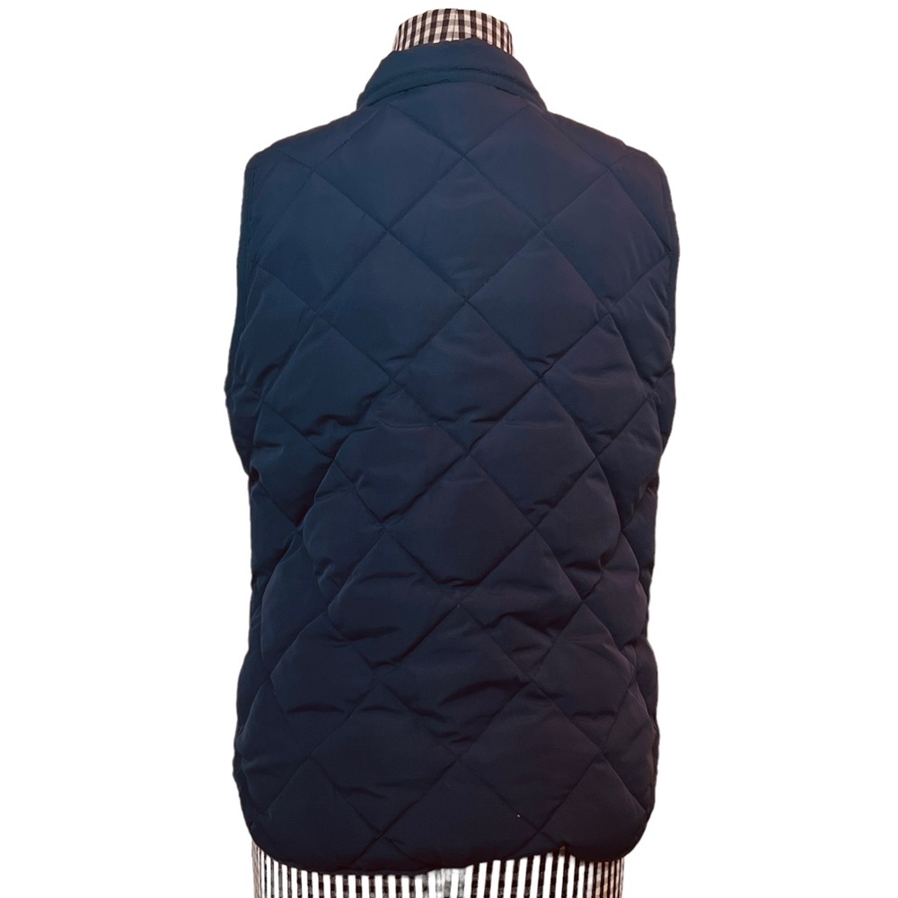 J. Crew ~ Navy Blue ~  Puffer Down Feather Vest ~Size Small - Picture 5 of 7